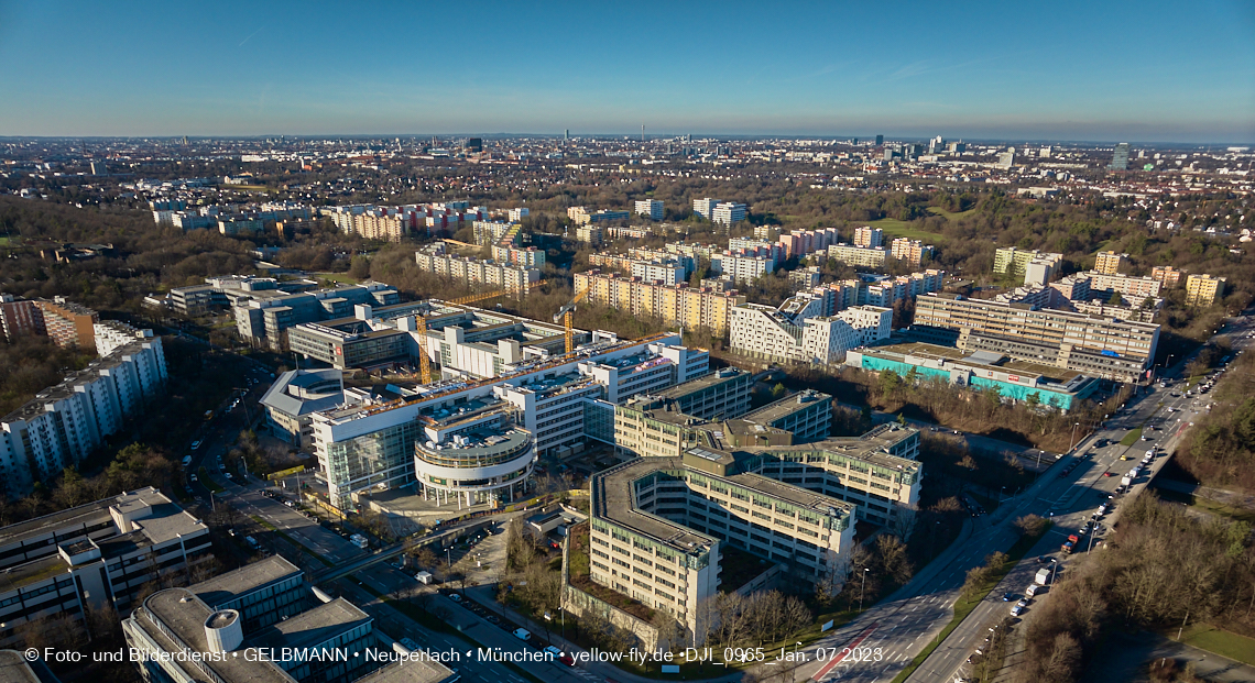 07.01.2023 - Umgebung in Neuperlach